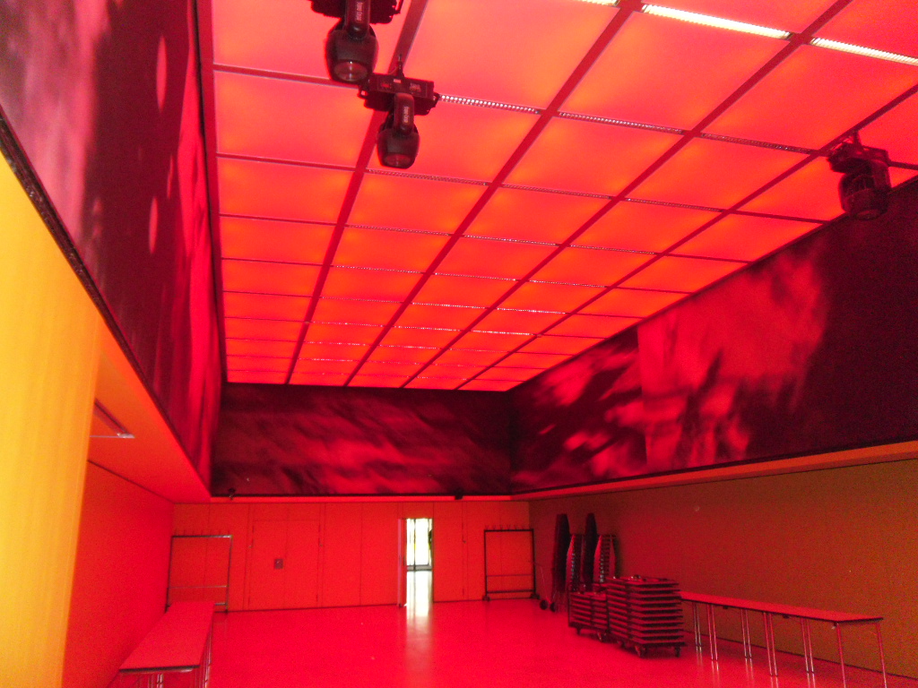 The showroom at the e science lab building. Foto: Lars Rudolph