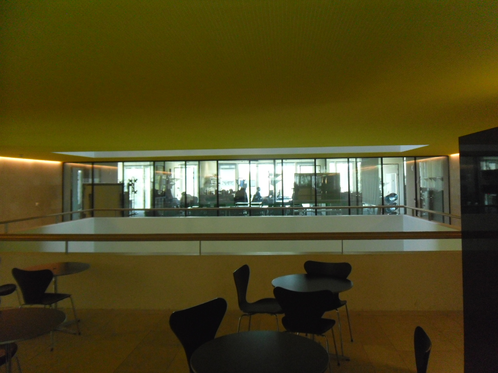Brilliant architecture at the e science lab building. Foto: Lars Rudolph